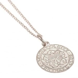 Official Leicester City FC Sterling Silver Pendant & Chain Official Leicester City FC Sterling Silver Pendant & Chain
