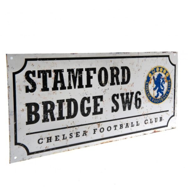 Official Chelsea FC Retro Street Sign Official Chelsea FC Retro Street Sign