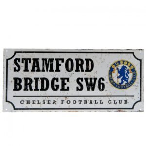 Official Chelsea FC Retro Street Sign Official Chelsea FC Retro Street Sign