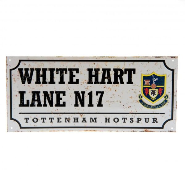 Official Tottenham Hotspur FC Retro Street Sign Official Tottenham Hotspur FC Retro Street Sign
