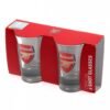 70446-Arsenal-FC-2pk-Shot-Glass-Set-2-1 Official Arsenal FC 2pk Shot Glass Set