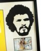 Official Brasil Socrates Signed Shirt Silhouette Official Brasil Socrates Signed Shirt Silhouette