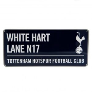 Official Tottenham Hotspur FC Colour Street Sign