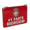 Official Liverpool FC Bedroom Sign No1 Fan Official Liverpool FC Bedroom Sign No1 Fan