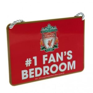Official Liverpool FC Bedroom Sign No1 Fan