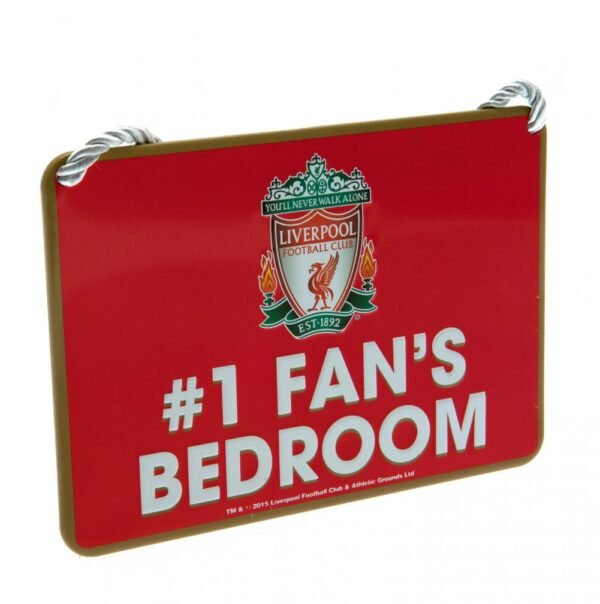 Official Liverpool FC Bedroom Sign No1 Fan Official Liverpool FC Bedroom Sign No1 Fan