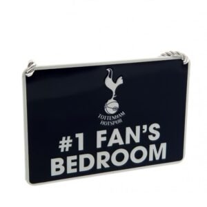 Official Tottenham Hotspur FC Bedroom Sign No1 Fan Official Tottenham Hotspur FC Bedroom Sign No1 Fan