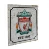 Official Liverpool FC Retro Logo Sign Official Liverpool FC Retro Logo Sign