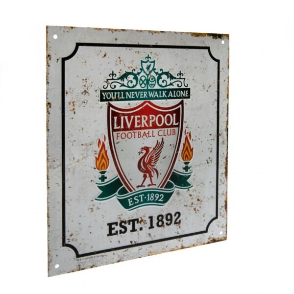 Official Liverpool FC Retro Logo Sign Official Liverpool FC Retro Logo Sign
