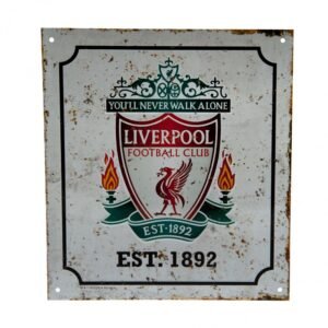 Official Liverpool FC Retro Logo Sign Official Liverpool FC Retro Logo Sign