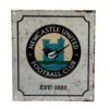 Official Newcastle United FC Retro Logo Sign Official Newcastle United FC Retro Logo Sign