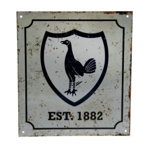 Official Tottenham Hotspur FC Retro Logo Sign Official Tottenham Hotspur FC Retro Logo Sign