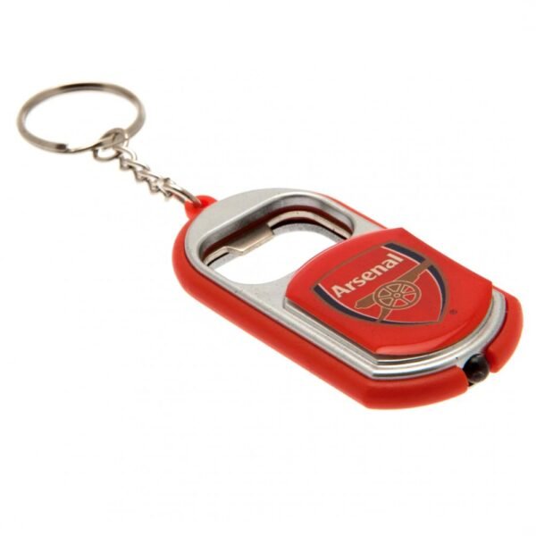 Official Arsenal FC Keyring Torch Bottle Opener Official Arsenal FC Keyring Torch Bottle Opener