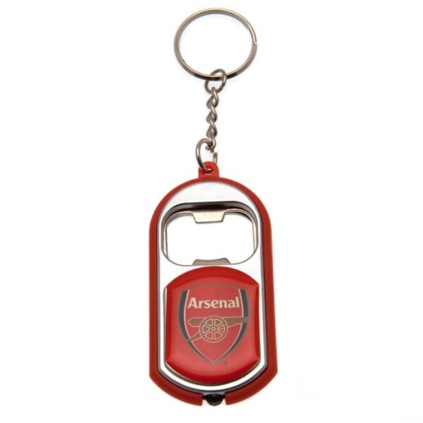 Official Arsenal FC Keyring Torch Bottle Opener Official Arsenal FC Keyring Torch Bottle Opener