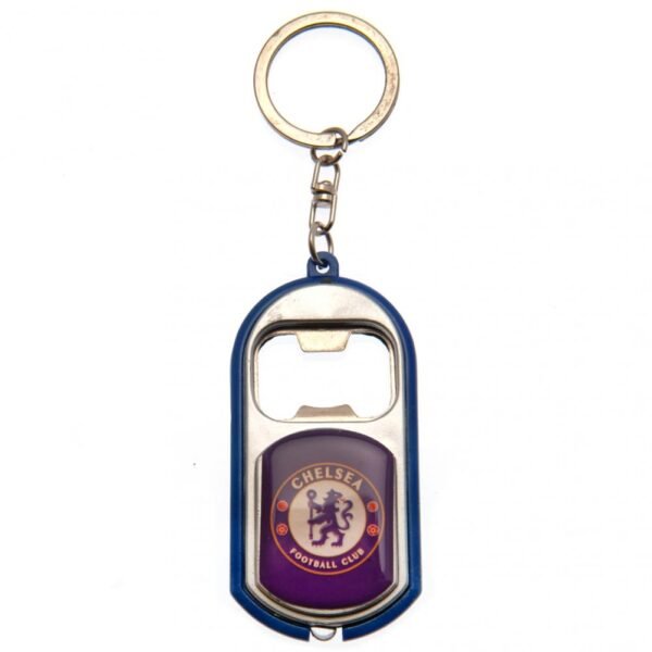 Official Chelsea FC Keyring Torch Bottle Opener Official Chelsea FC Keyring Torch Bottle Opener