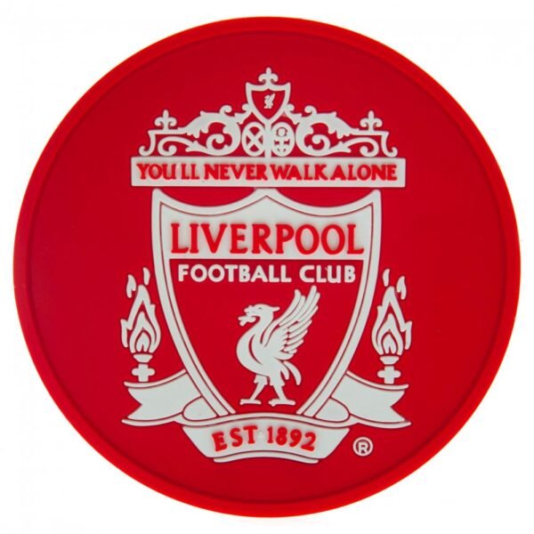 Official Liverpool FC Silicone Coaster Official Liverpool FC Silicone Coaster