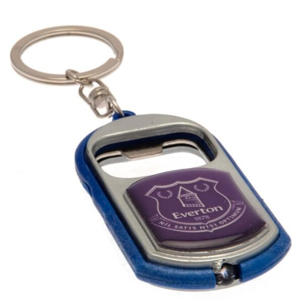 Official Everton FC Keyring Torch Bottle Opener Official Everton FC Keyring Torch Bottle Opener