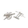 Official Arsenal FC Sterling Silver Cannon Cufflinks Official Arsenal FC Sterling Silver Cannon Cufflinks