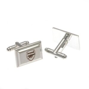 Official Arsenal FC Silver Plated Cufflinks Official Arsenal FC Silver Plated Cufflinks