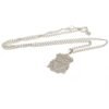 Official Liverpool FC Silver Plated Pendant & Chain XL Official Liverpool FC Silver Plated Pendant & Chain XL