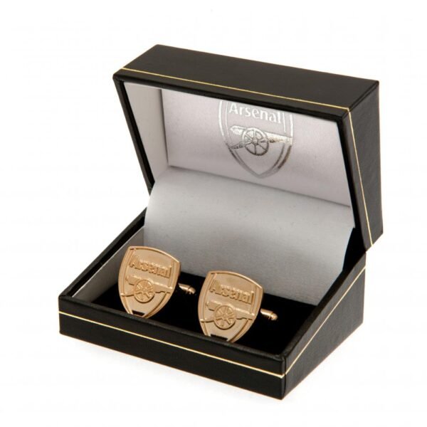 Official Arsenal FC Gold Plated Cufflinks Official Arsenal FC Gold Plated Cufflinks