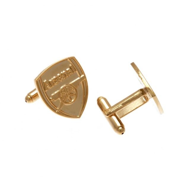 Official Arsenal FC Gold Plated Cufflinks Official Arsenal FC Gold Plated Cufflinks