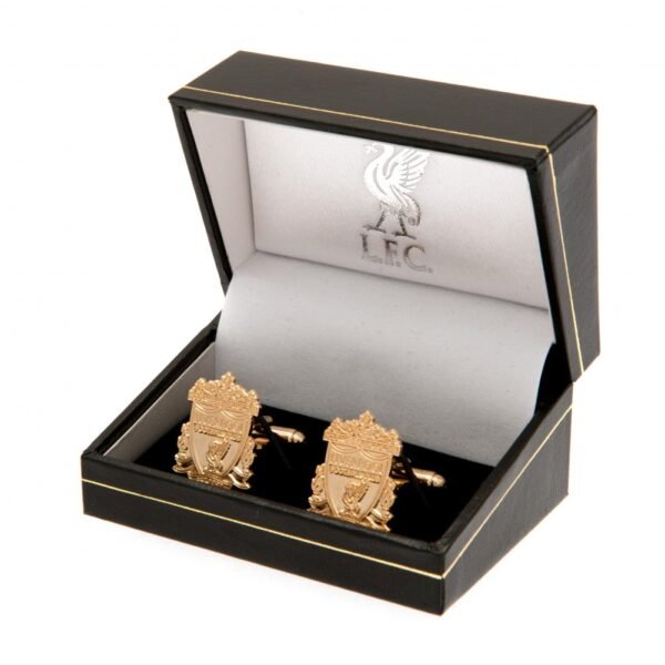 Official Liverpool FC Gold Plated Cufflinks Official Liverpool FC Gold Plated Cufflinks
