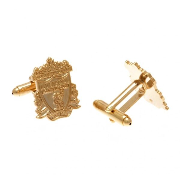 Official Liverpool FC Gold Plated Cufflinks Official Liverpool FC Gold Plated Cufflinks