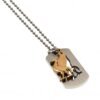 Official Liverpool FC Bi Colour Cut Out Dog Tag & Chain Official Liverpool FC Bi Colour Cut Out Dog Tag & Chain