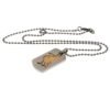 Official Liverpool FC Bi Colour Cut Out Dog Tag & Chain Official Liverpool FC Bi Colour Cut Out Dog Tag & Chain