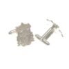 Official Liverpool FC Silver Plated Formed Crest Cufflinks Official Liverpool FC Silver Plated Formed Crest Cufflinks