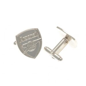 Official Arsenal FC Silver Plated Formed Cufflinks Official Arsenal FC Silver Plated Formed Cufflinks