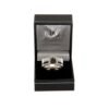Official Newcastle United FC Colour Stripe Ring Small Official Newcastle United FC Colour Stripe Ring Small