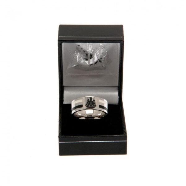 Official Newcastle United FC Colour Stripe Ring Small Official Newcastle United FC Colour Stripe Ring Small