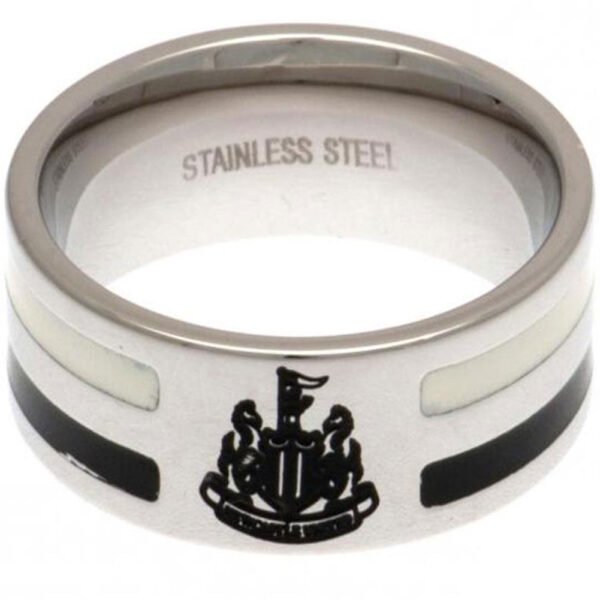 89431-Newcastle-United-FC-Colour-Stripe-Ring-3 Official Newcastle United FC Colour Stripe Ring Large