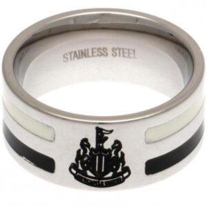 Official Newcastle United FC Colour Stripe Ring Small Official Newcastle United FC Colour Stripe Ring Small