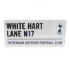 Official Tottenham Hotspur FC White Street Sign Official Tottenham Hotspur FC White Street Sign