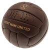 Official West Ham United FC Retro Heritage Football
