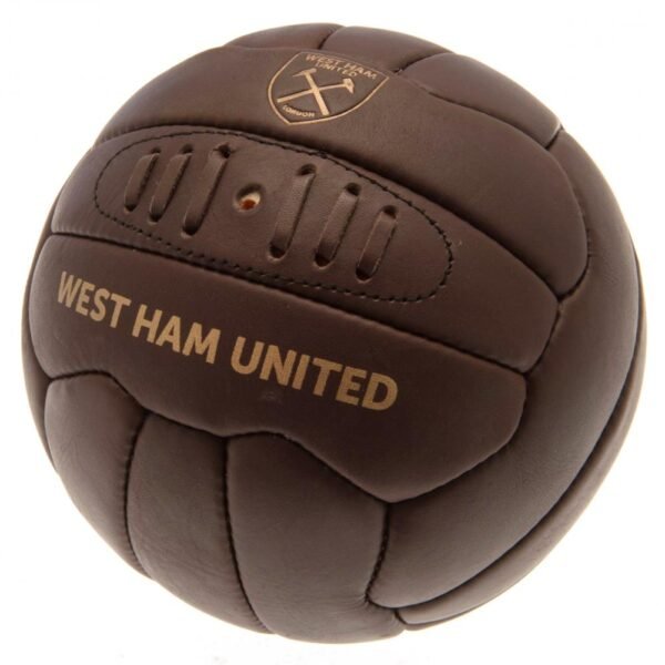 Official West Ham United FC Retro Heritage Football