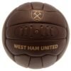 Official West Ham United FC Retro Heritage Football