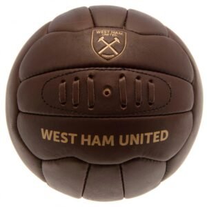 Official West Ham United FC Retro Heritage Football Official West Ham United FC Retro Heritage Football