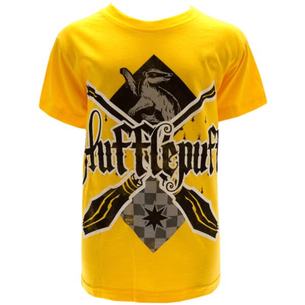 TM-00007-Harry-Potter-Hufflepuff-T-Shirt-Junior Official Harry Potter 7-8 Years Hufflepuff T Shirt Junior