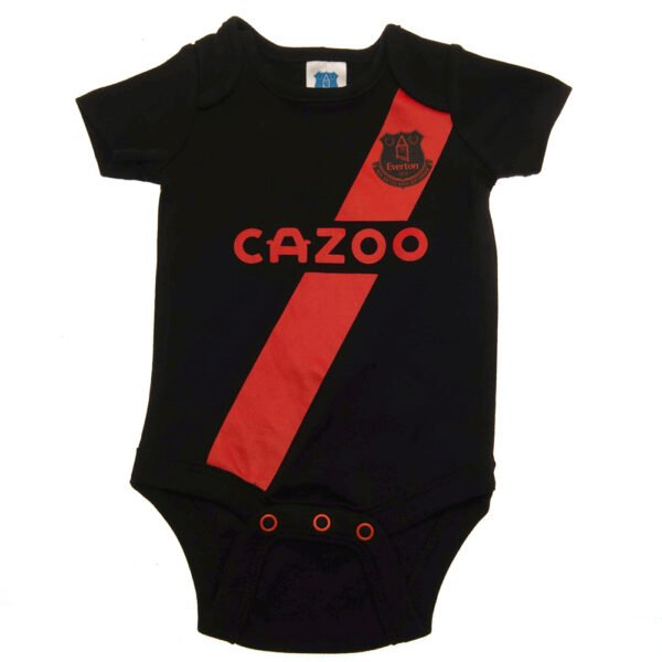 TM-00098-Everton-FC-2-Pack-Bodysuit-2-3 Official Everton FC 6-9 Months 2 Pack Bodysuit