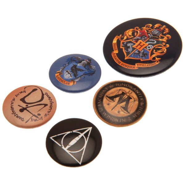 TM-00140-Harry-Potter-Button-Badge-Set-Hogwarts-1 Official Harry Potter Hogwarts Button Badge Set