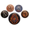 TM-00140-Harry-Potter-Button-Badge-Set-Hogwarts Official Harry Potter Hogwarts Button Badge Set