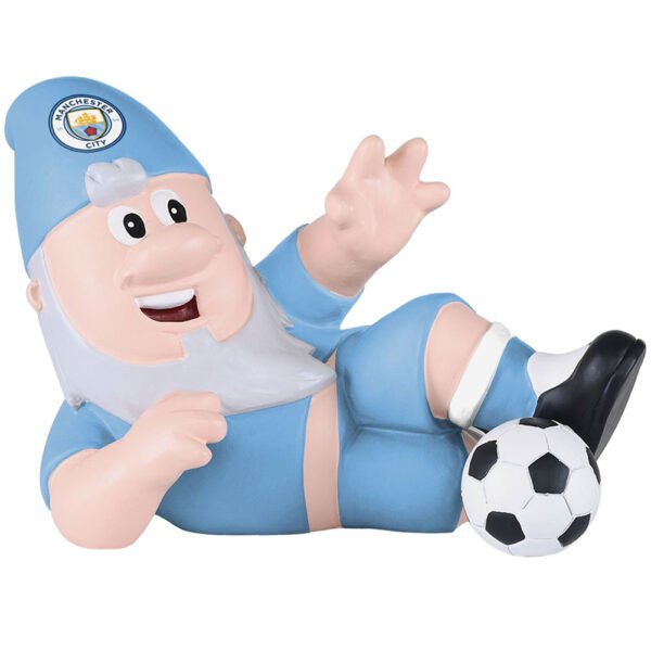 TM-00249-Manchester-City-FC-Sliding-Tackle-Gnome Official Manchester City FC Sliding Tackle Gnome
