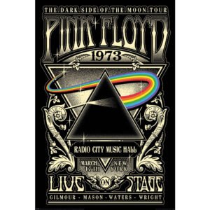 TM-00286-Pink-Floyd-Poster-1973-78 Official Pink Floyd Poster 1973 78