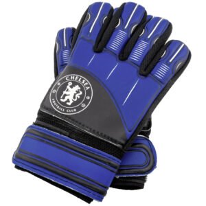 TM-00379-Chelsea-FC-Goalkeeper-Gloves-Kids-DT Official Chelsea FC Delta Goalkeeper Gloves Kids