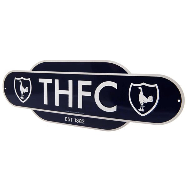 TM-00400-Tottenham-Hotspur-FC-Colour-Retro-Sign-2 Official Tottenham Hotspur FC Colour Retro Sign
