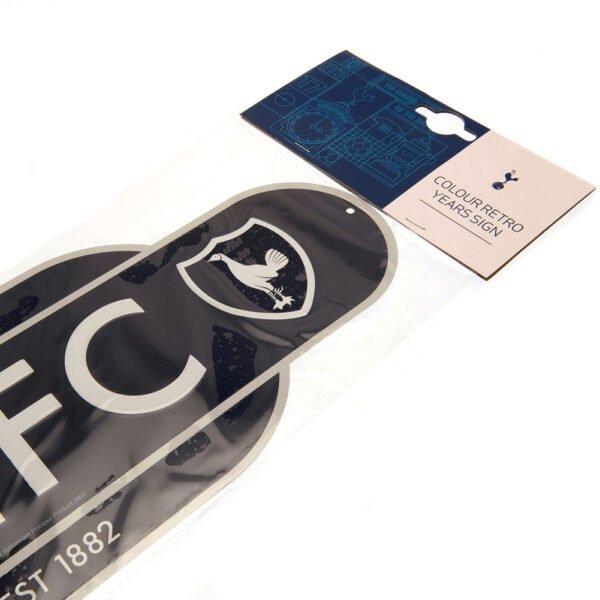 TM-00400-Tottenham-Hotspur-FC-Colour-Retro-Sign-3 Official Tottenham Hotspur FC Colour Retro Sign